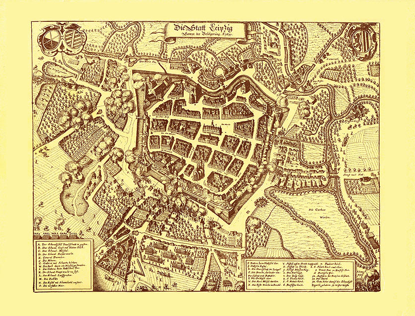 Historisches Leipzig 1637